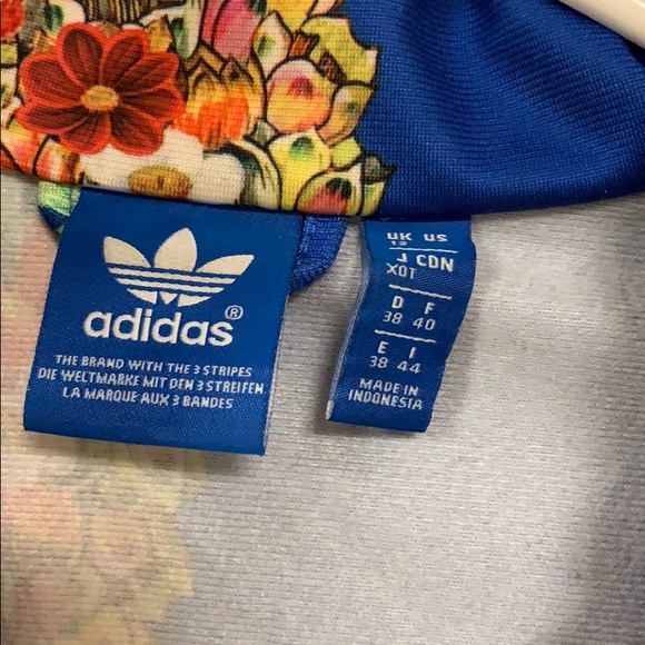 Adidas Pineapple Track Jacket Trefoil S/XS - Picture 2 of 2